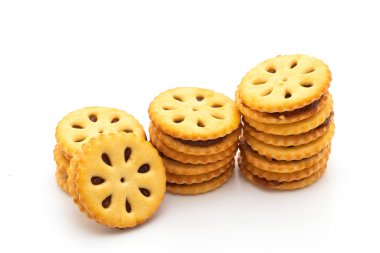 ananas reçel ile bisküvi