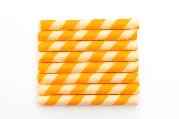 Kex wafer stick med apelsin Cream smak — Stockfoto