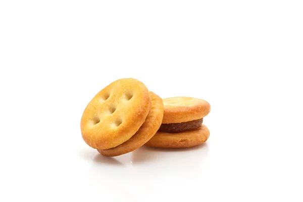 Galletas con mermelada de piña —  Fotos de Stock