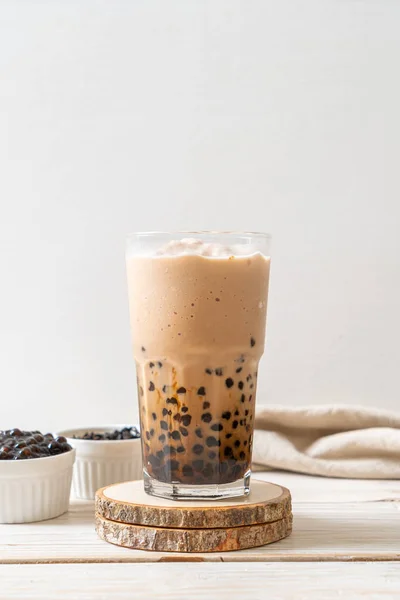 Taiwán té de leche con burbujas — Foto de Stock