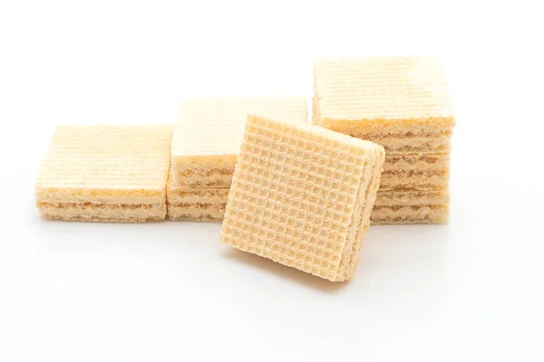 Biscoito wafer com sabor creme de leite — Fotografia de Stock