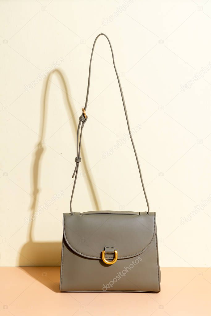 woman leather fashion bag