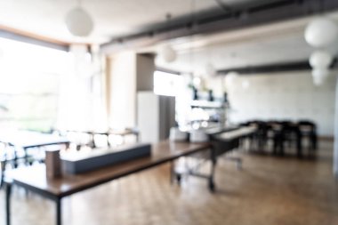 soyut bulanıklık ve otel restoranında defokus