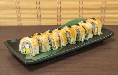 engawa suşi rulo - japon gıda