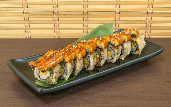 eel sushi roll - japanese food