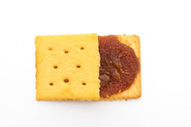 ananas reçel ile bisküvi