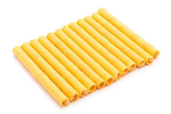 Wafer stick roll — Stock Photo, Image