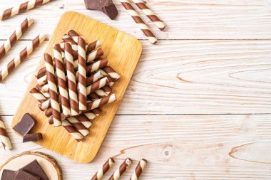 çikolata gofret sopa rulo