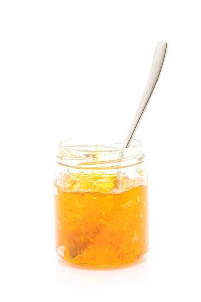 オレンジのジャムの瓶 — ストック写真