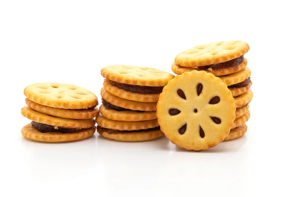 Biscuits à la confiture d'ananas — Photo