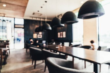 soyut bulanıklık ve defokus kahve dükkanı ve kafe restoran