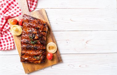 Izgara Barbekü kaburga domuz