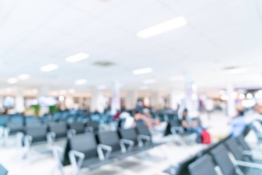 Havalimanı arka plan için soyut bulanıklık 