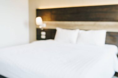 Soyut bulanıklık ve ufuk yatak odası iç