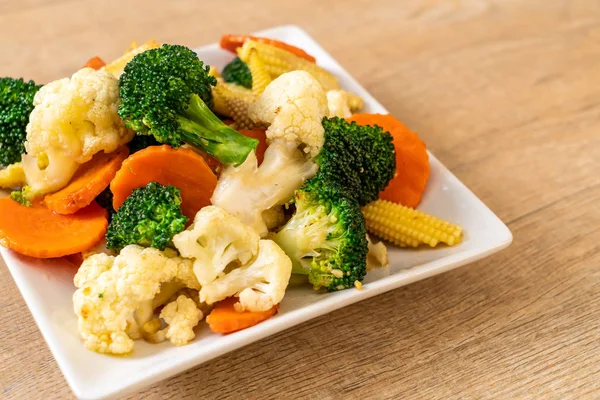 Stir-fried mix vegetable — Stock Photo, Image