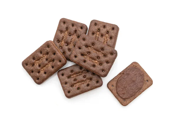 Chokladkakor med chokladkräm — Stockfoto