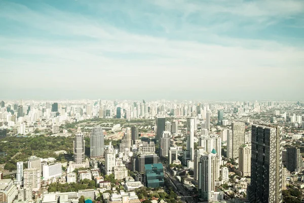 Güzel cityscape mimarisi ve Bangkok Th içinde bina