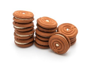 kremalı çikolatalı kurabiye