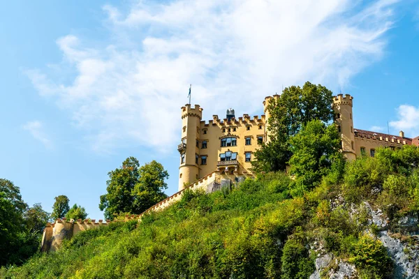Bavyera kalede Hohenschwangau, güzel mimari 
