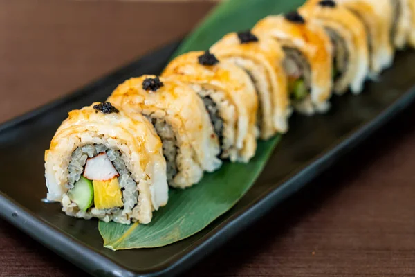 engawa suşi rulo - japon gıda