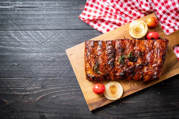 Izgara Barbekü kaburga domuz