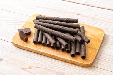 çikolata gofret sopa rulo