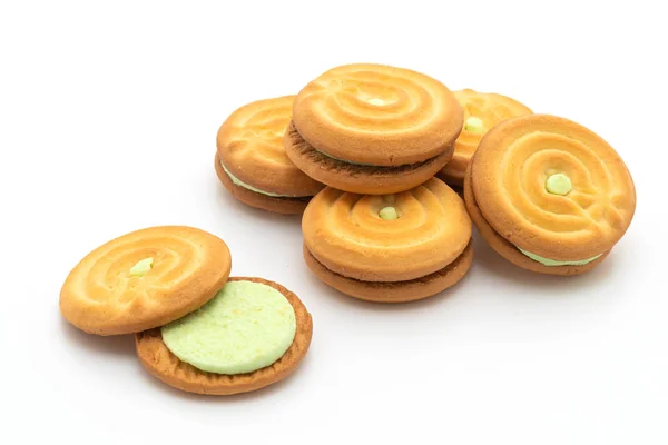 Печиво з пандановим кремом — стокове фото