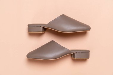 kadın moda deri ayakkabı