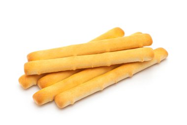 beyaz arka plan bisküvi ekmek sopa