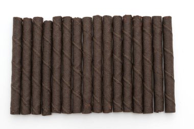 çikolatalı gofret çubuk rulo