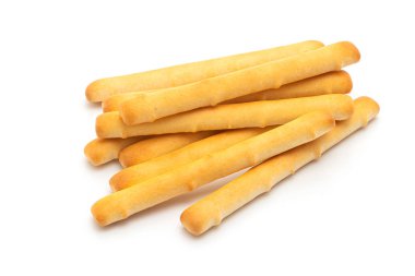 beyaz arka plan bisküvi ekmek sopa