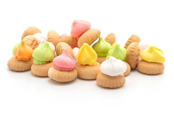 biscuits with colourful sugar on top