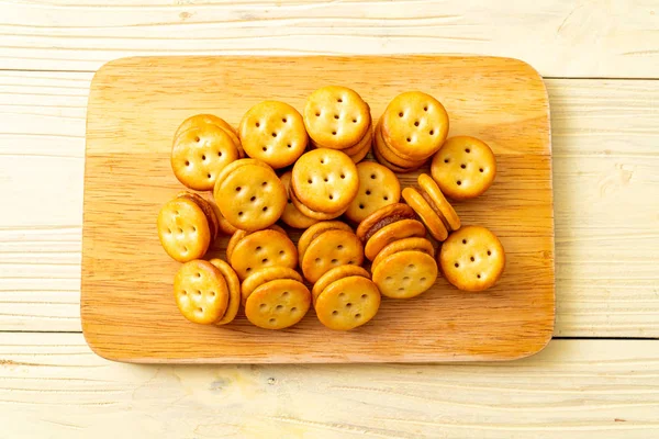 Печиво з ананасовим джем — стокове фото
