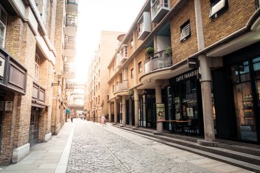 Londra, İngiltere - Ağu 27 2019 : Bu C bir sokak