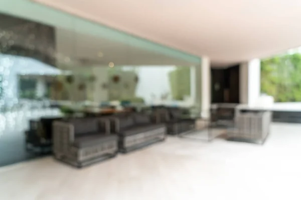 abstract blur and defocused lobby in hotel resort