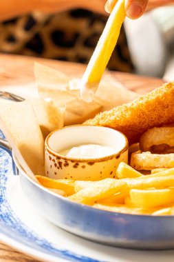 Patates kızartması daldırma sosu