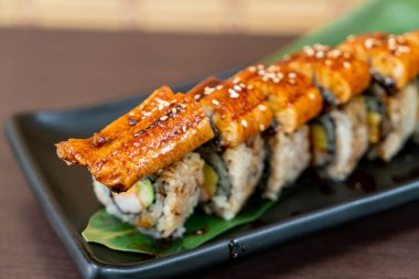 eel suşi rulo - japon gıda