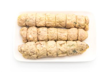 Buharda yengeç et rulo