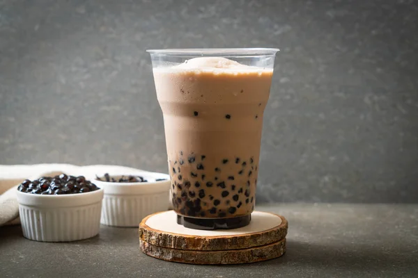泡の台湾ミルクティー — ストック写真
