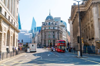 Londra, İngiltere - Ağu 27 2019 : Bu C bir sokak