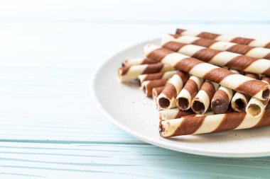 çikolata gofret sopa rulo