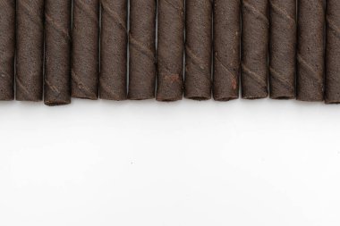 çikolatalı gofret çubuk rulo