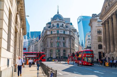 Londra, İngiltere - Ağu 27 2019 : Bu C bir sokak