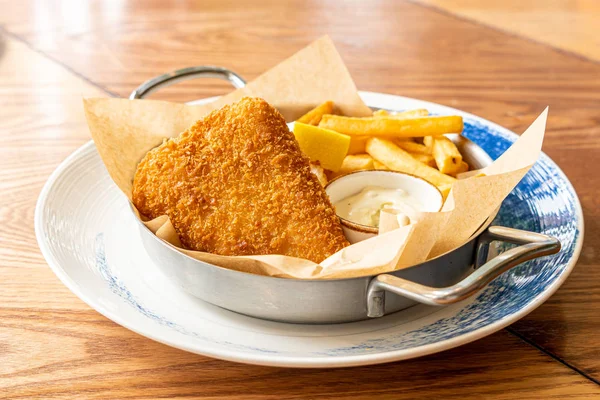 Fish and chips — Stock Photo, Image