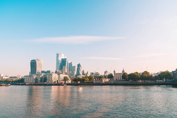 Financiële district van Londen — Stockfoto