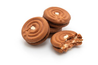 kremalı çikolatalı kurabiye