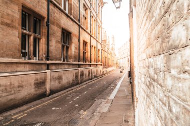 Cambridge'deki Eski Trinity caddesi, İngiltere.