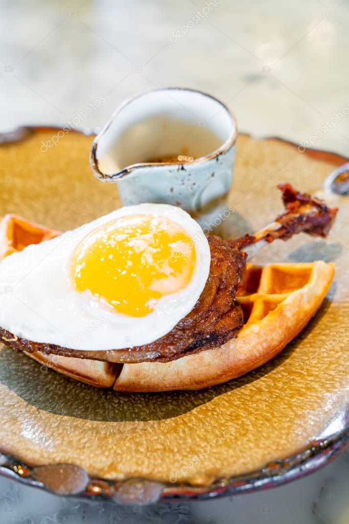 duck and waffle