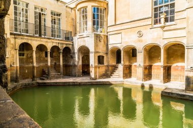 Roman baths Bath, İngiltere