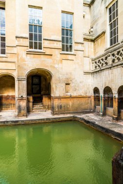 Roman baths Bath, İngiltere
